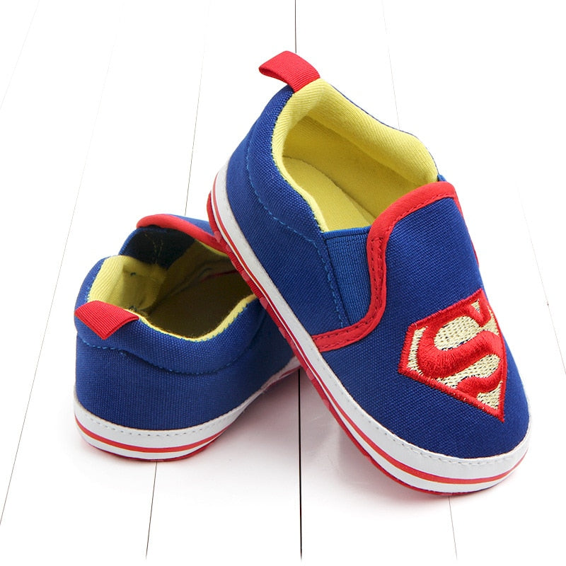 New Cartoon Pattern Toddlers First Walkers Baby Canvas Shoes Baby Moccasins Soft Bottom First Walkers Bebe Anti-slip Baby Shoes